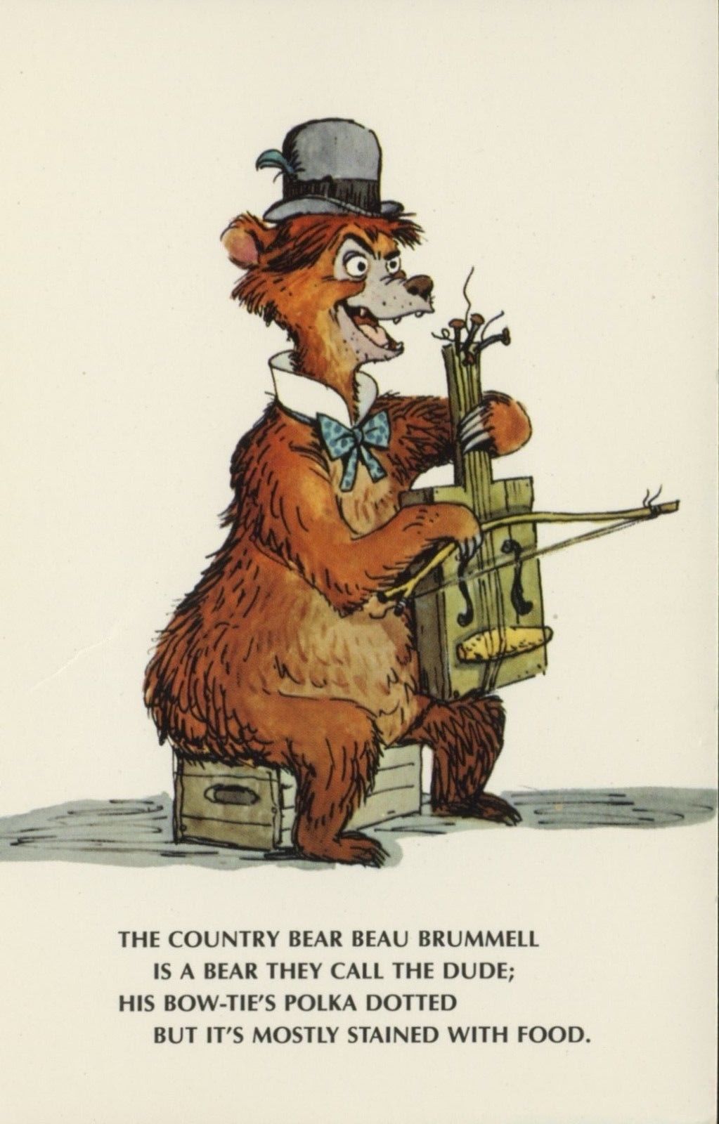 Disneyland The Country Bear Jamboree Bear Country Walt Disney Postcard D10b  | Topics - Amusment Parks, Postcard