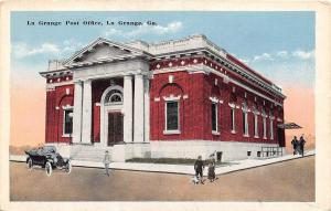 C20/ La Grange Georgia Ga Postcard c1915 Post Office Building