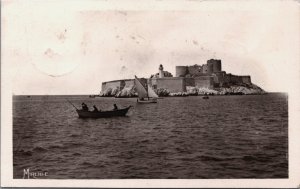 France Marseille Le Château d'If Vintage RPPC C218