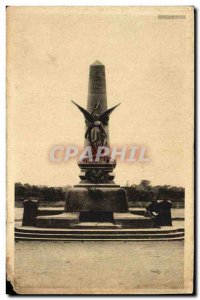 Old Postcard Rennes Monument Affairs 1870 1871