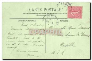 Postcard Old Paris Hotel de Ville