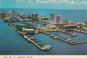 Florida Fort Lauderdale Bahia Mar Marinal Aerial View