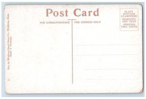 c1910's Colonial Inn & Restaurant Porch Winthrop Beach Massachusetts MA Postcard