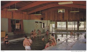 Indoor Swimming Pool, Lakelse Hotsprings On Highway 25, British Columbia, Can...