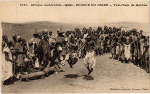 PC BOUCLE DU NIGER TAM-TAM DE HABBES ETHNIC TYPES SUDAN (a30634)