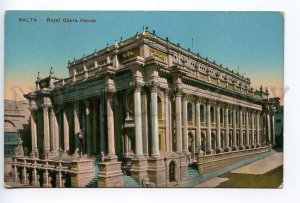 438791 Malta Royal Opera House Vintage postcard