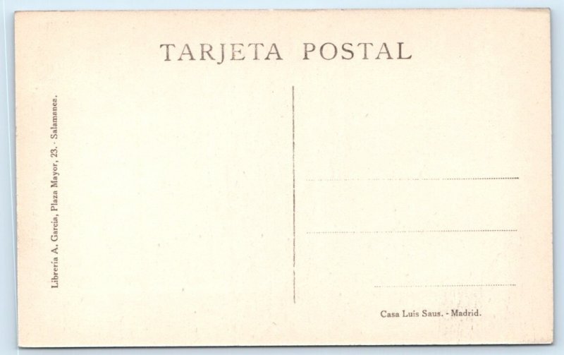 Salamanca - Casa de las Muertes - SPAIN Postcard