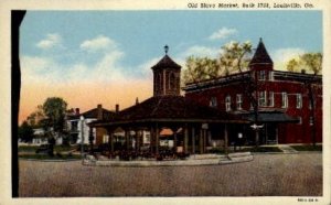 Old Slave Market, Built 1758 - Louisville, Georgia GA