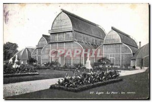 Old Postcard Lyon Park Greenhouses
