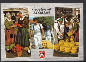 Netherlands Postcard - Groeten Uit Alkmaar    B2645