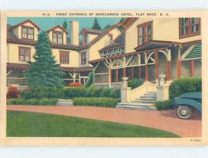 Unused Linen HOTEL SCENE Flat Rock South Carolina SC B1210