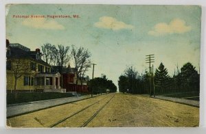 Hagerstown MD Potomac Ave 1910 to the Coon Family Waynesboro Pa Postcard R20