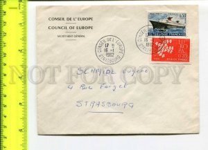 425103 FRANCE Council of Europe 1962 year Strasbourg European Parliament COVER