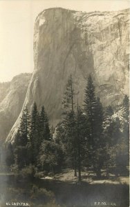 Yosemite CA RPPC Pillsbury Pictures 1316 El Capitan Granite Outcrop Unposted