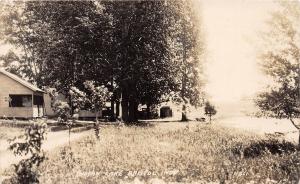 E43/ Bristol Indiana In Real Photo RPPC Postcard c1920s Indian Lake Cottages