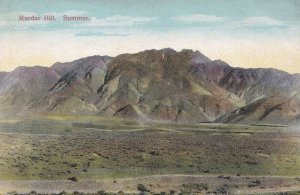 Murdar Hill Summer Quetta Pakistan Old Indian Postcard