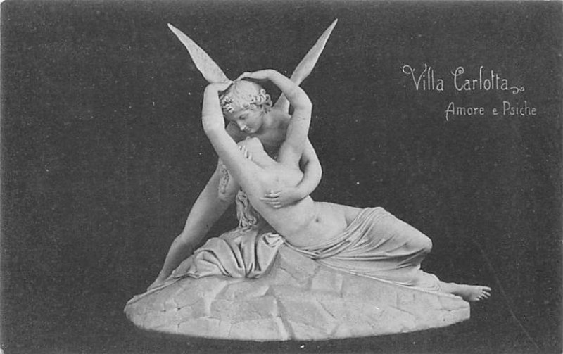 Villa Carlotta Amore e Psiche Statue, Sculpture Unused 