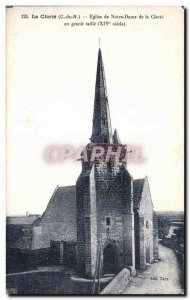 Old Postcard The Clarity Church of Our Lady of Clarity Granite Size