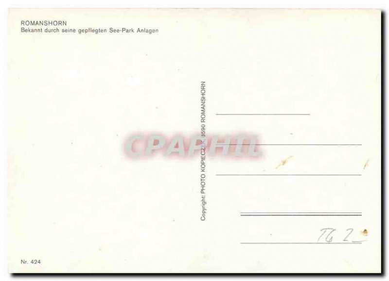 Modern Postcard Romanshorn Bodensee