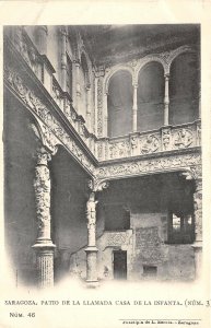 Lot 39 zaragoza spain courtyard of the so-called infanta's house