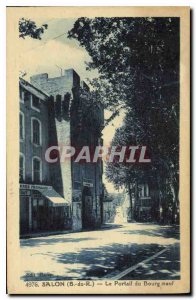 Old Postcard Salon B R Bourg Portal Nauf