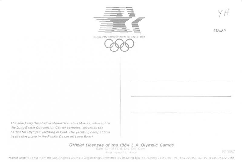 Los Angeles 1984 Olympics - California