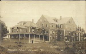 Newagen ME Newagen House c1920 Real Photo Postcard