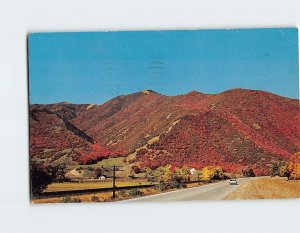 Postcard Spanish Fork Canyon, Spanish Fork, Utah