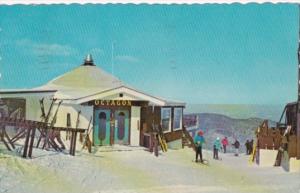 Skiers At The Octagon Summit Of Mt Mansfield Stowe Vermont 1975