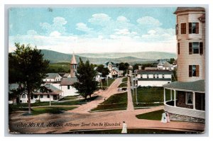 Jefferson Street From Waumbek White Mountains New Hampshire NH UDB Postcard W13