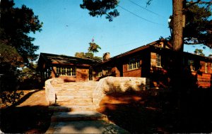 California Pacific Grove Asilomar Hotel and Conference Grounds Entrance To Gu...