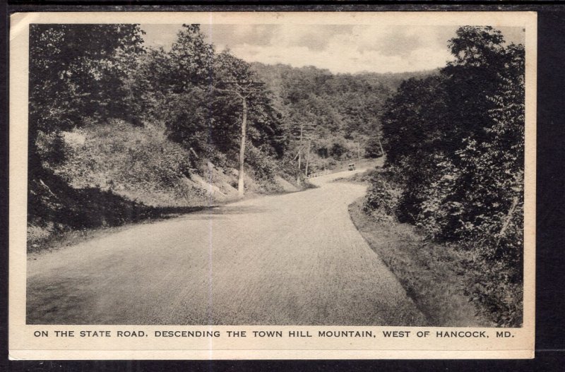 State Road,Town Hill Mounatin,West of Hancock,MD BIN