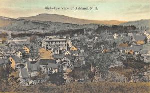 Ashland NH Birds-Eye View Business District, Postcard