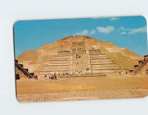 Postcard The Plaza and Pyramid to the Moon San Juan Teotihuacán Mexico USA