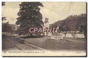 Montpellier - Les jardins du Peyrou - CPA 