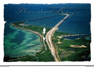 Florida Keys Aerial View Bahia Honda Bridge and State Park 2006