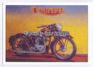 ad0894 -  Triumph TST 39  MotorCycle -  Modern Advert Postcard