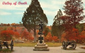 Valley of Death view of the Gettysburg Battlefield Pennsylvania Vintage Postcard