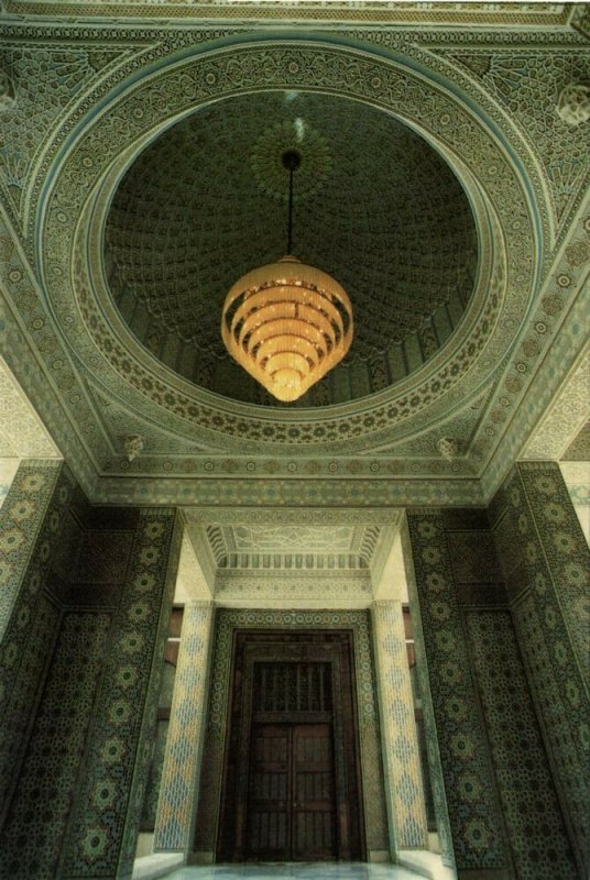 Kuwait Kuwait City مدينة الكويت Grand State Mosque Islamic Decorations 1986