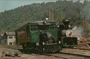 Buffalo Creek & Gauley Railbus A At Swansdale West Virginia 1963 Postcard