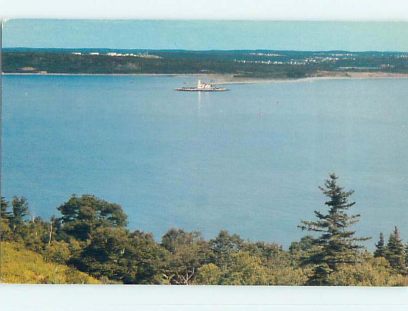 Unused Pre-1980 TOWN VIEW SCENE Herring Cove Near Halifax Nova Scotia NS p8825