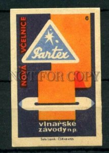 500484 Czechoslovakia FANTEX ADVERTISING Vintage match label