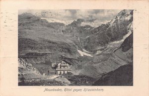 MOOSERBODEN SALZBURG AUSTRIA~HOTEL GEGEN KITZSTEINHORN~1909 PHOTO POSTCARD