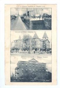 LP55  Ontario, Ont., Canada, postcard,  Sault Ste. Marie, 