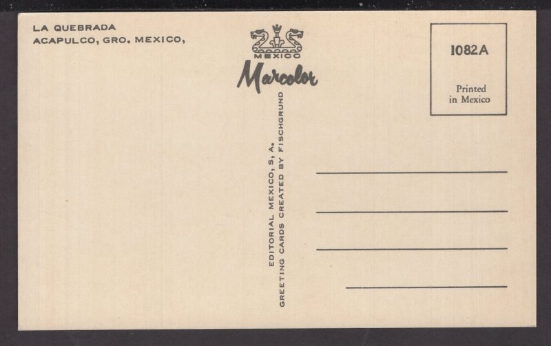 Mexico - Acapulco, GRO. La Quebrada ~ Chrome