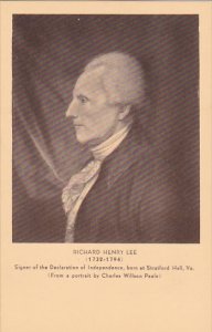 Richard Henry Lee Signer Of The Declaration Of Independence