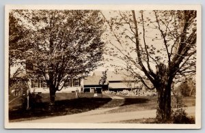 RPPC Maple Wood Farm Smith Family Home 1913 To Harmony Maine Postcard G47