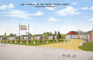 Gateway to the South Tourist Court Hagerstown, Maryland MD s 