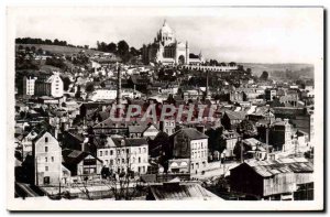 Old Postcard Lisieux General view towards the Basilica