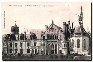 Old Postcard Concarneau Chateau Keriolet